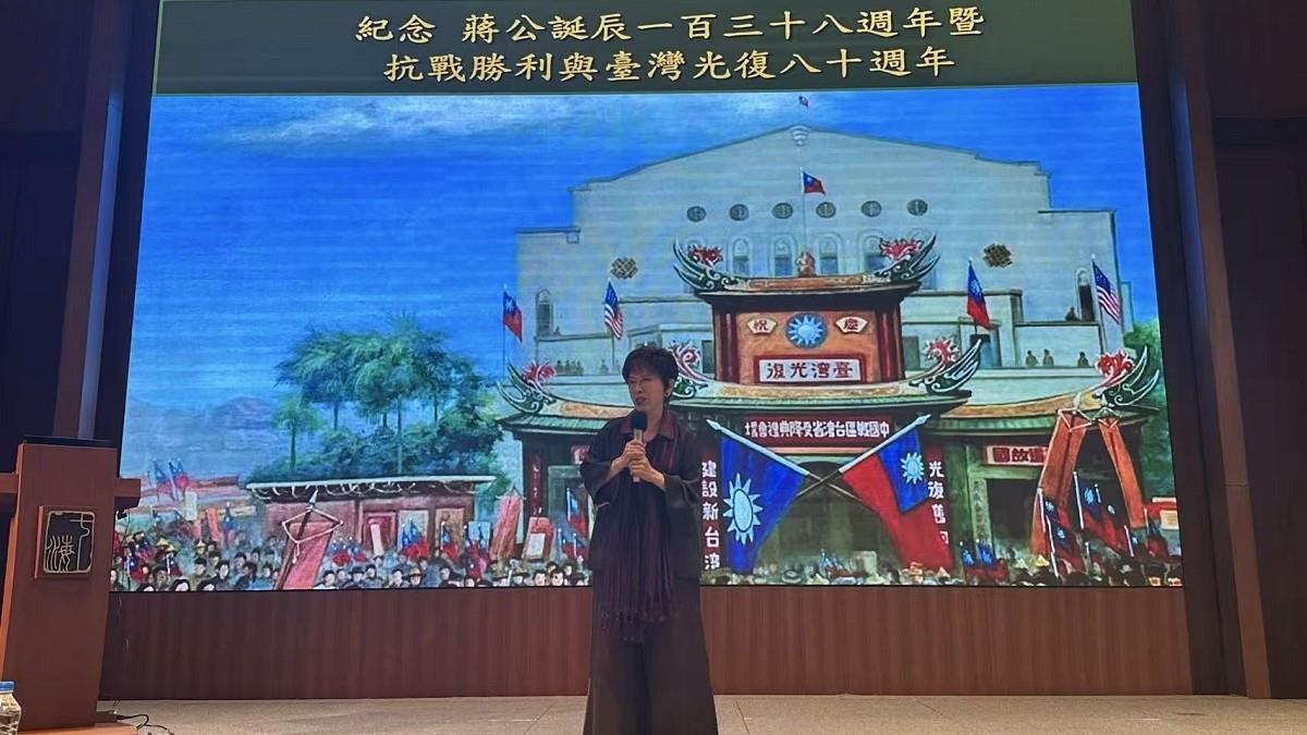 台灣面臨2股危險力量 洪秀柱：和平統一才有真正安全