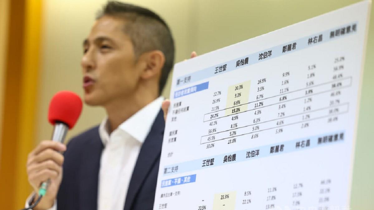 民調僅落後王世堅！ 吳怡農：有底氣突破基本盤