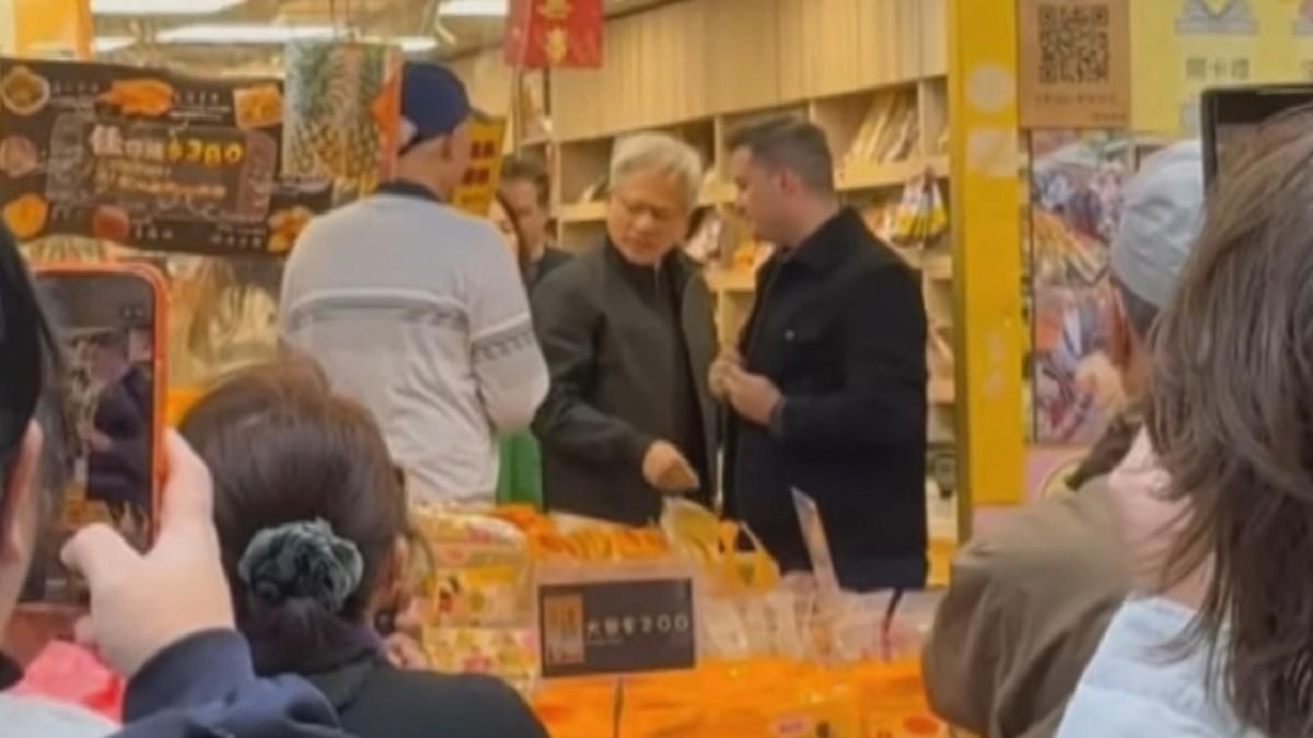 感恩節悄訪台！ 黃仁勳昨訪張忠謀：他狀態很棒