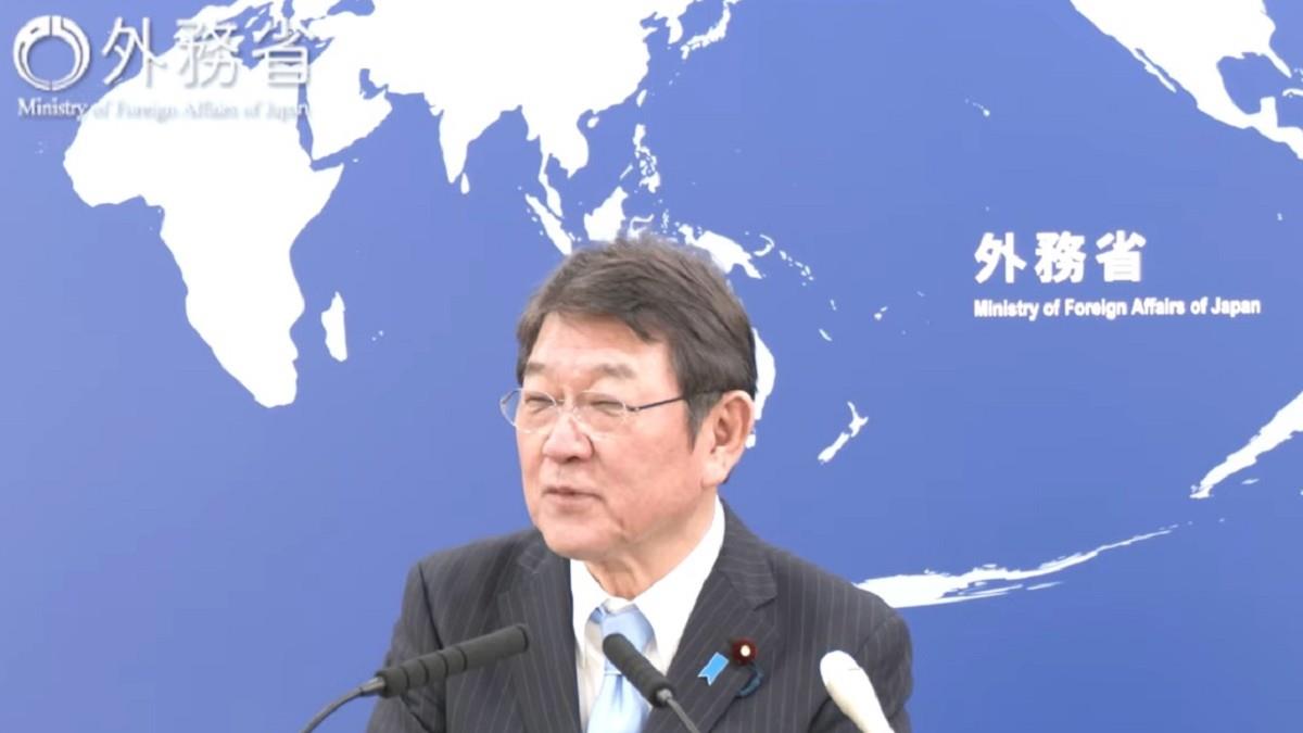 中記者猛追「台灣屬於中國？」 日外相神回覆網瘋傳