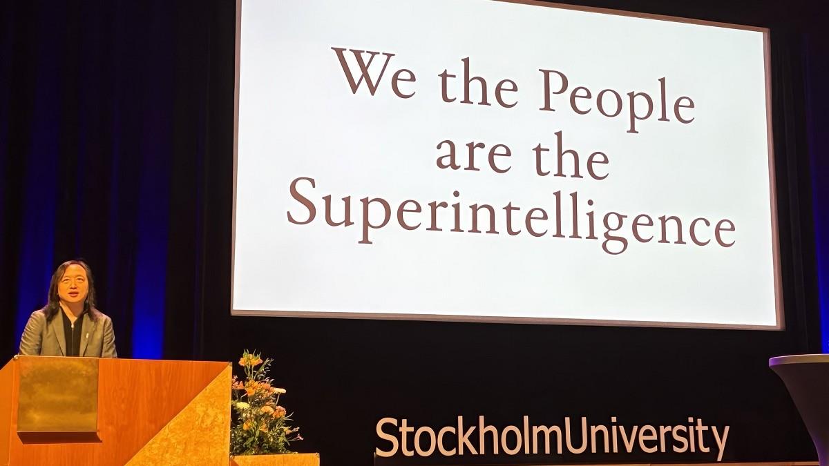 首位台灣得主！ 唐鳳獲頒「另類諾貝爾獎」：榮耀獻給台灣