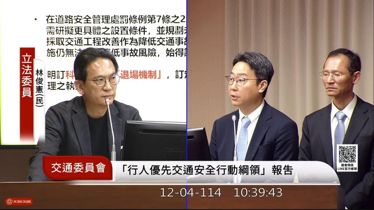 去年開出2100萬張罰單 道路傷亡沒下降？ 林俊憲籲：無效科技執法要退場