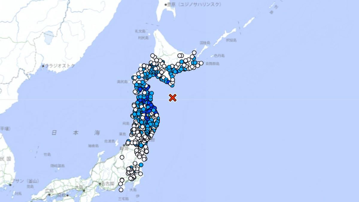 青森今晨又6.4強震 日氣象廳警告：一週內慎防震度6級地震