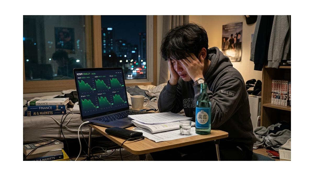 韓股衝高後閃崩25%跌入熊市，外資撤資千億美元，三星與海力士主導大盤失控